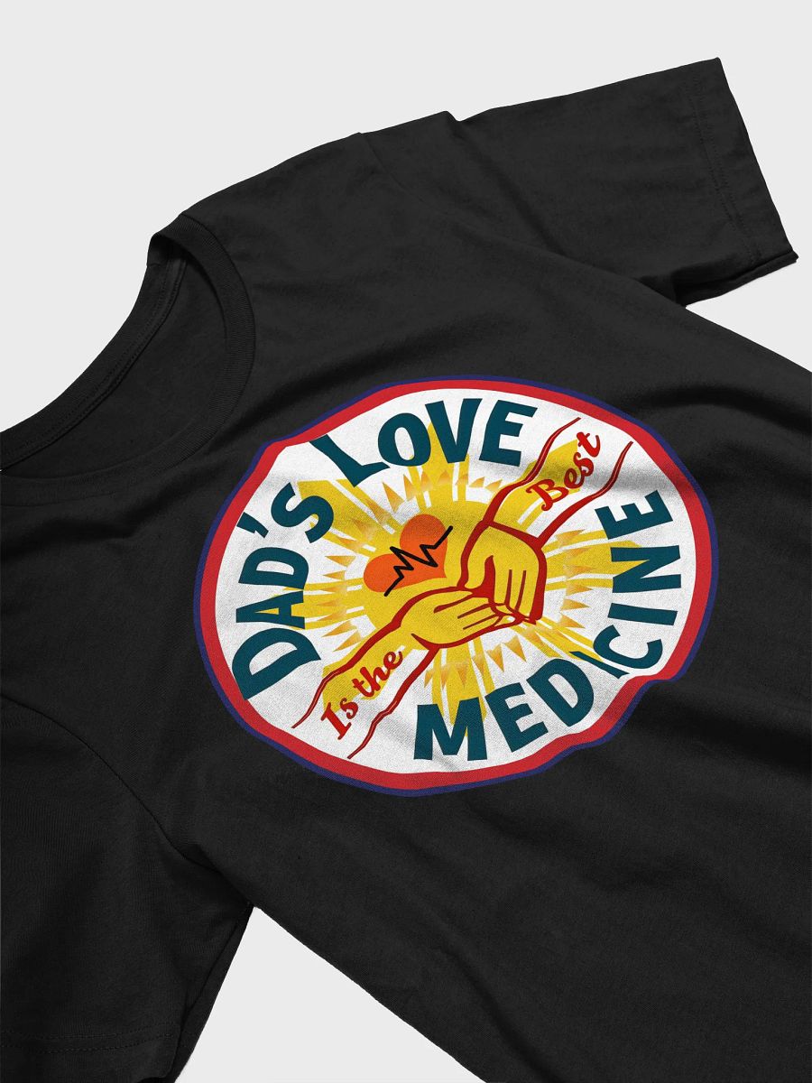 Dad's Love is the best medicine, Heartbeat T-Shirt product image (26)