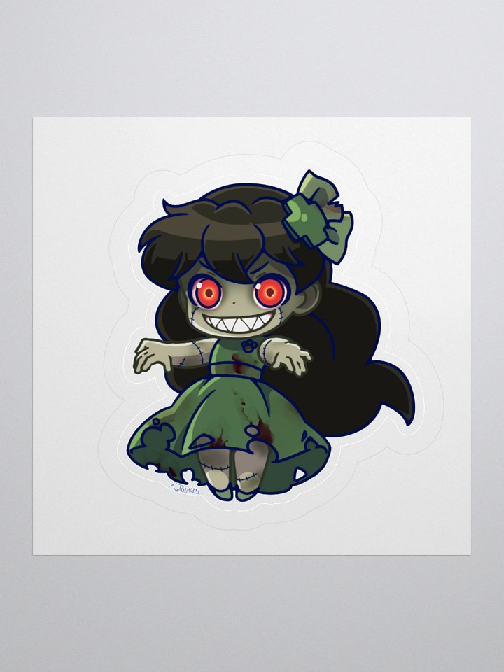 Zombie Girl Kathy-chan Sticker product image (3)