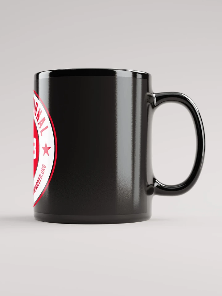 IFBNewsfeed.Org's Black Glossy Mug product image (1)