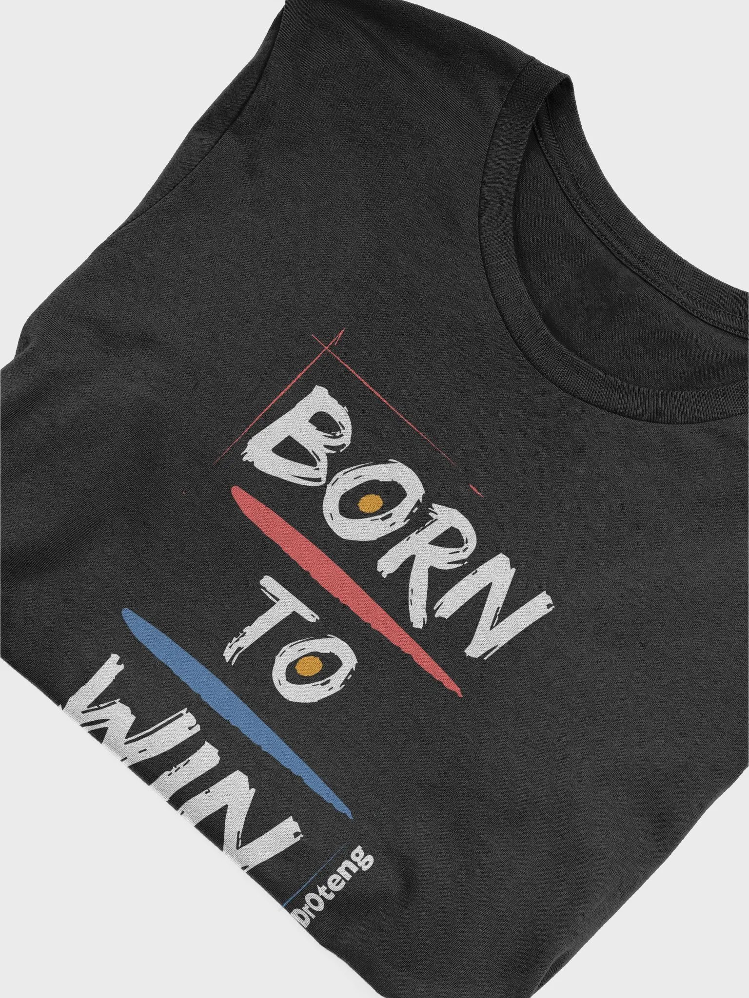 Born to win shirt black product image (4)