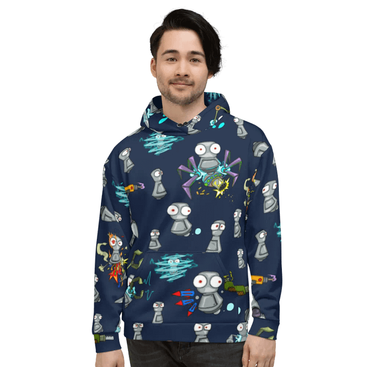Procrastitrons! Adult Hoodie product image (2)