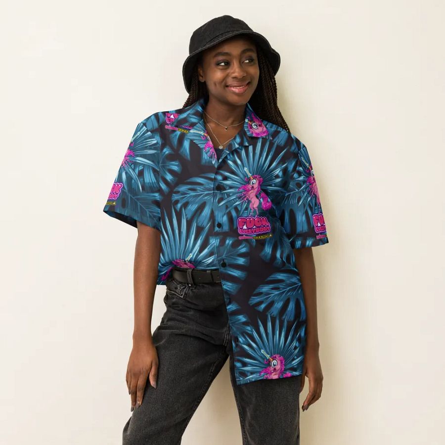 Fuck Everybody! Hawaiian shirt (Design variant 2) product image (6)