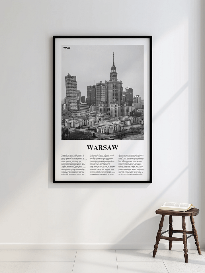 Warsaw 01 Newspaper Poster product image (2)