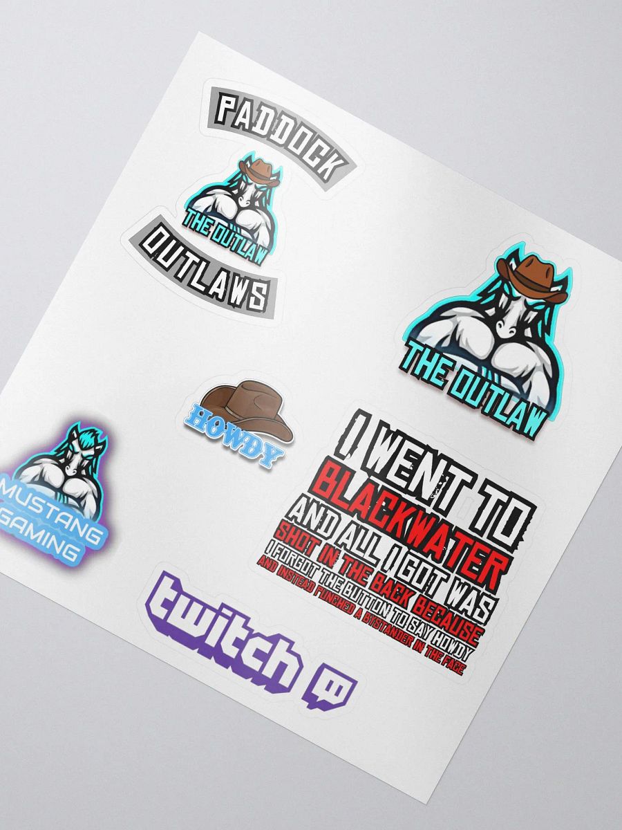 Outlaw Stickers product image (2)