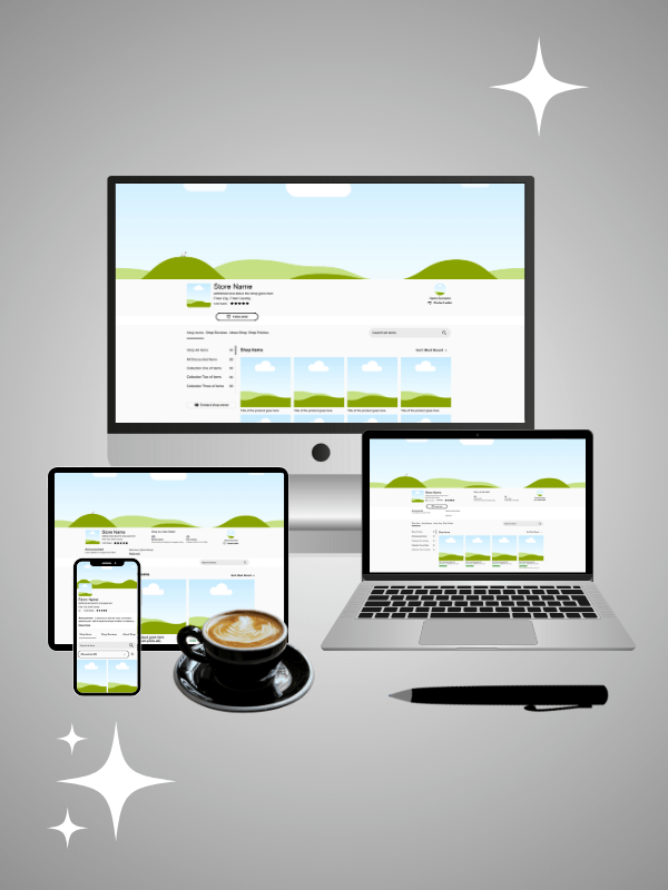 MRR/PLR Etsy Layout Template product image (2)