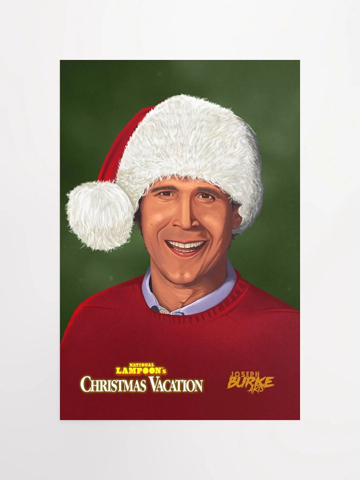 Clark Griswold "Christmas Vacation" Digital Portrait 12x18 Fine Art Print product image (1)