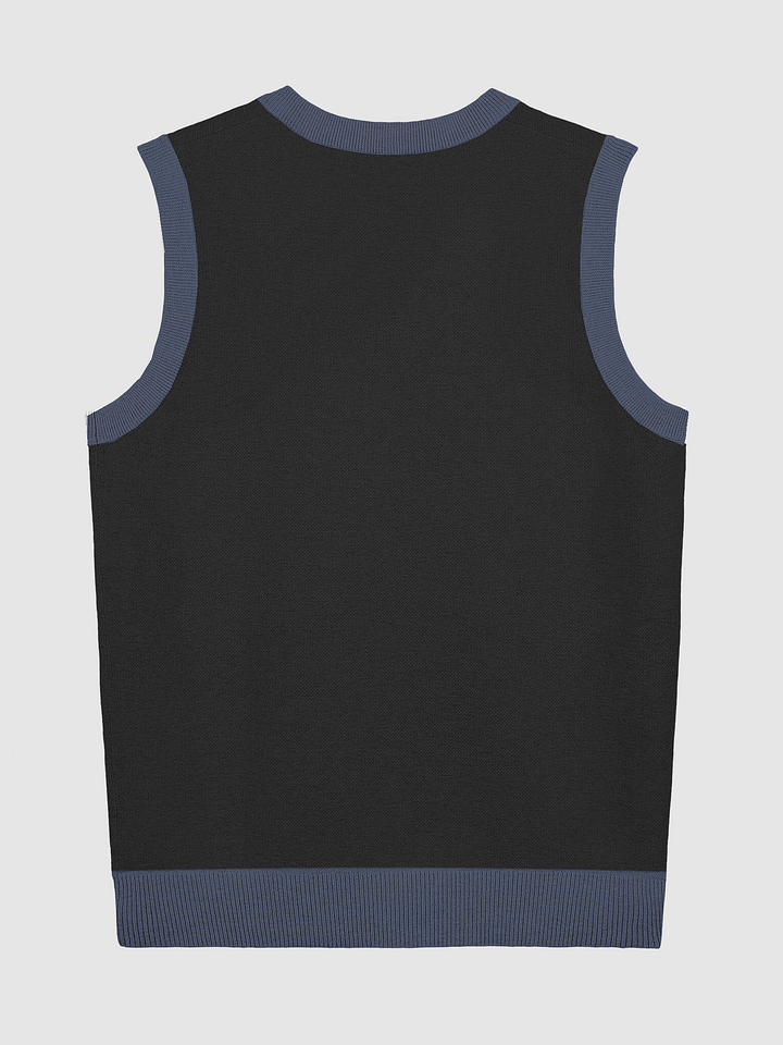 Cozy Knitted V-Neck Vest Area Code 604 product image (10)