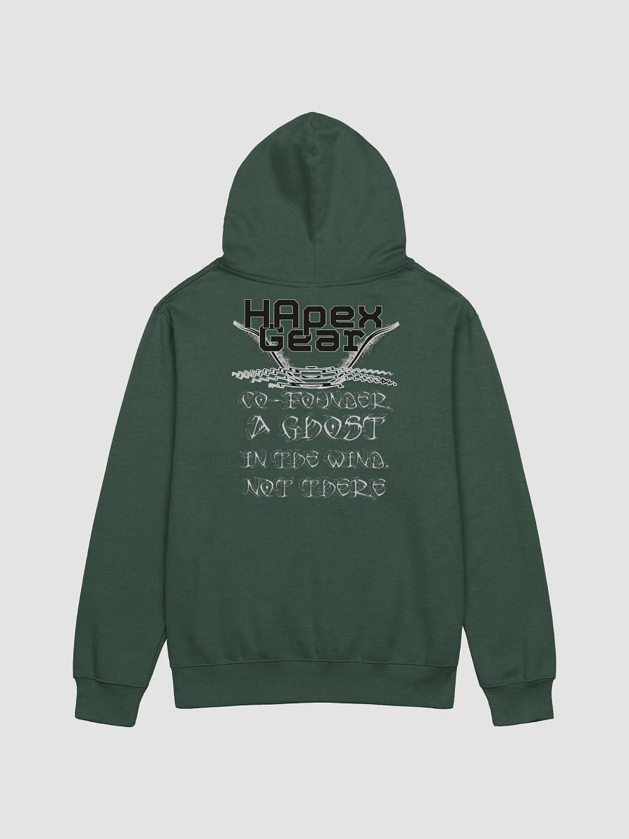 Midweight Hoodie - Co Founder A Ghost - Black HApex Gear Black Logo product image (18)