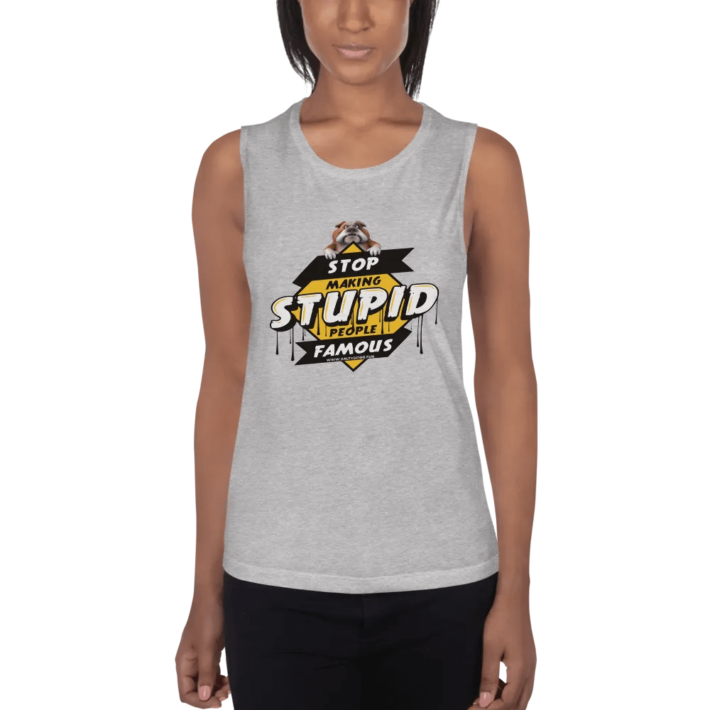 Stupid People Famous Tank product image (5)