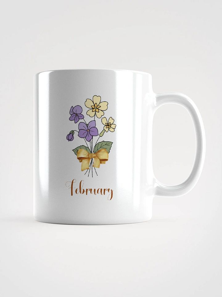 February Birthday Flower mug product image (1)