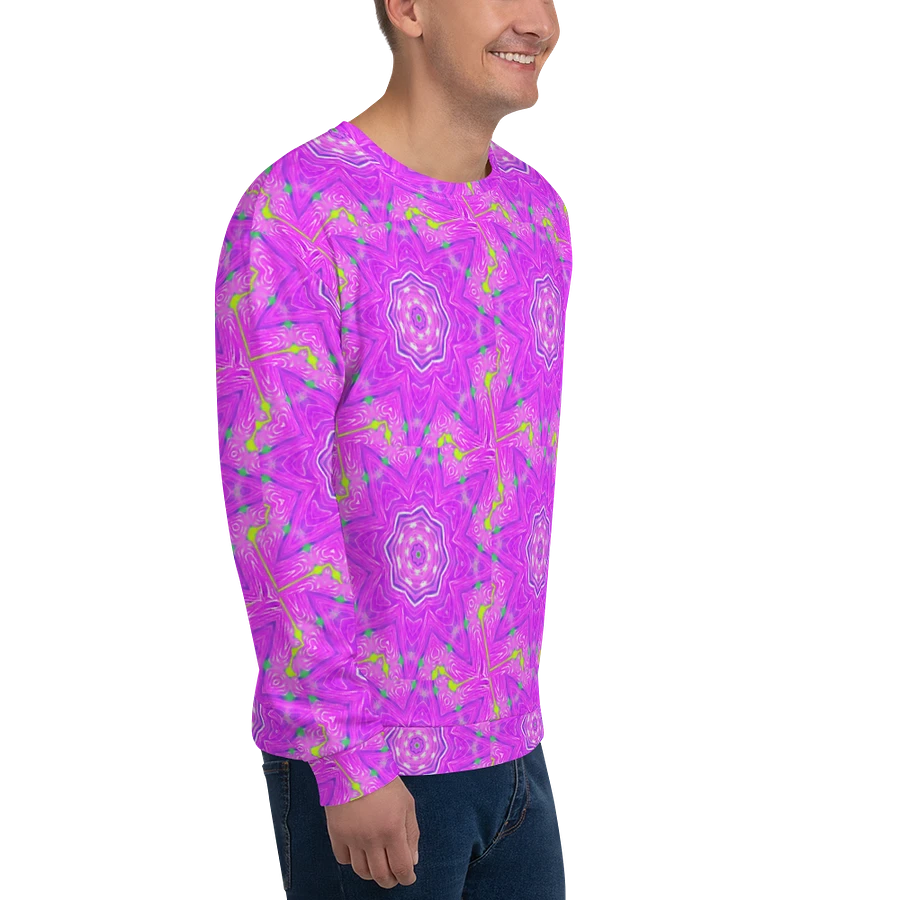 That Abstract Pink Neon Star Unisex Sweatshirt product image (6)