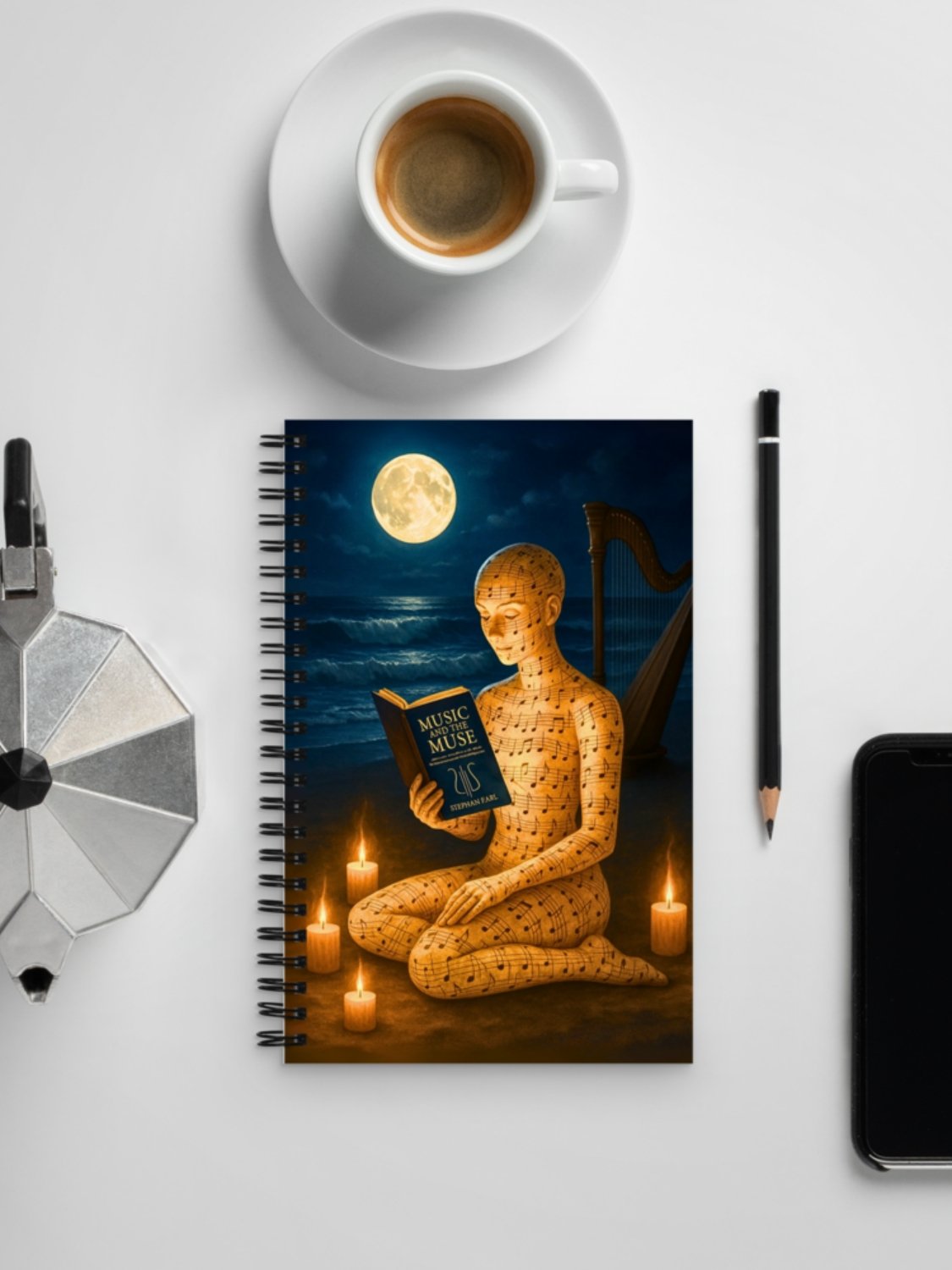 Moonlit Devotion - Spiral Journal Notebook product image (6)
