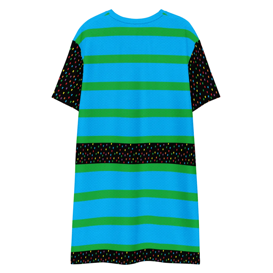 Tshirt Dress - Confetti and 8-Bit Bars product image (7)