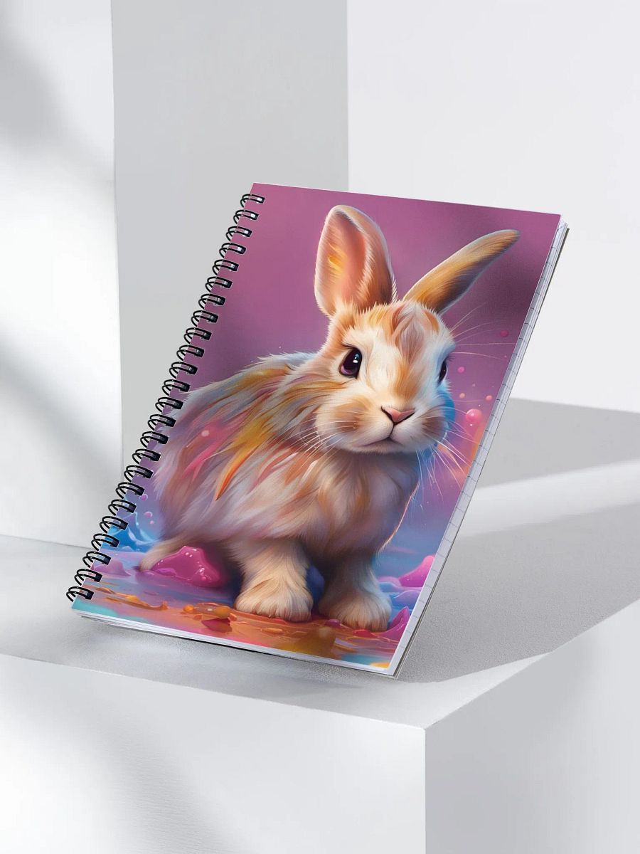 Colorful Bunny Notebook product image (3)