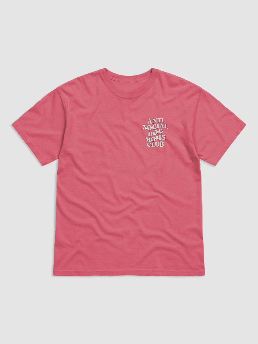 Anti Social Dog Moms Club Retro T-Shirt | Funny Introvert T-Shirt for Dog Moms product image (23)