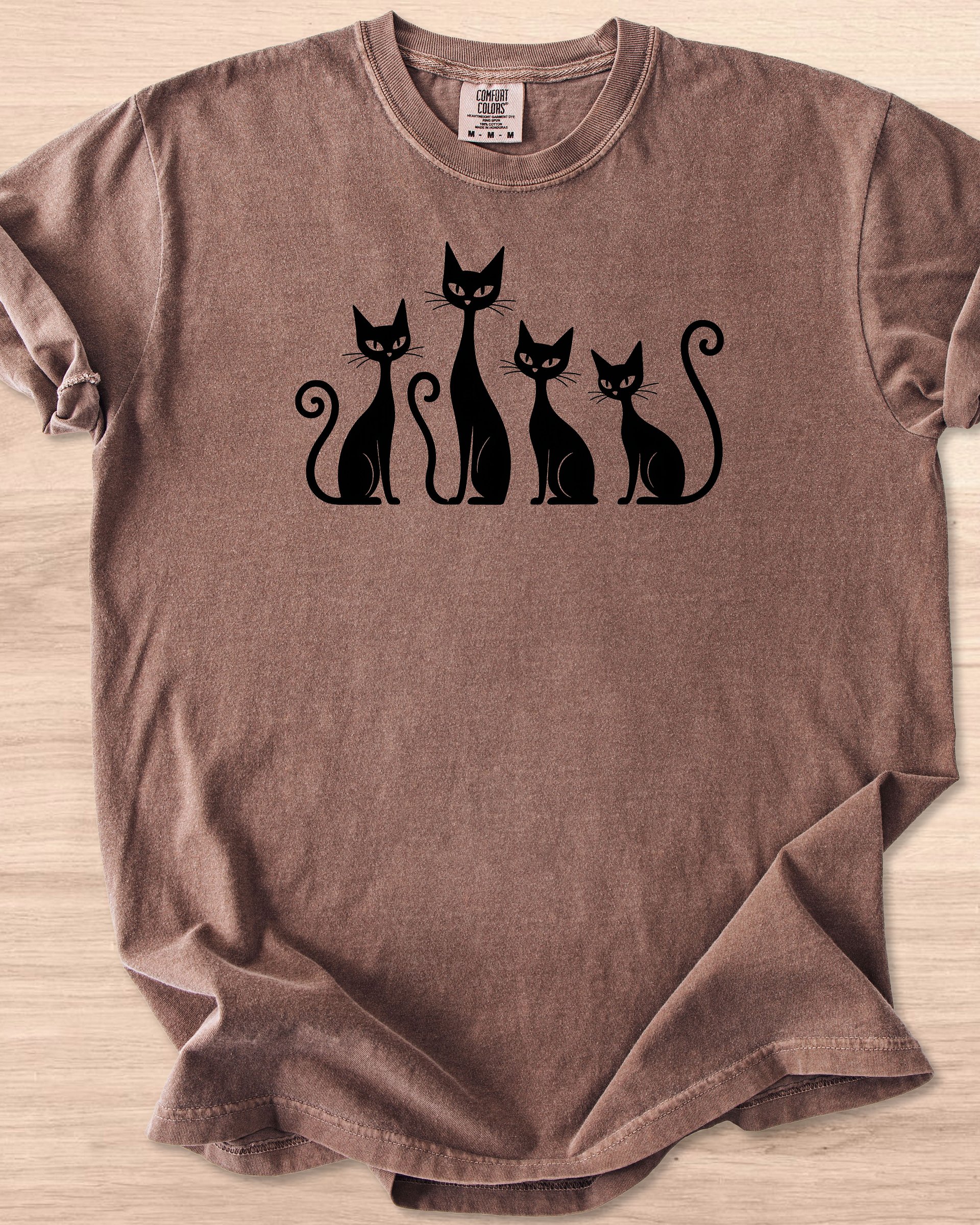 Whimsical Cats Tee product image (1)
