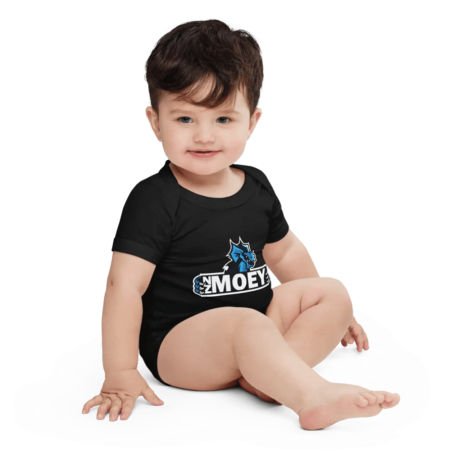 NZMOEY Logo Bella+Canvas Baby Short Sleeve One Piece product image (4)