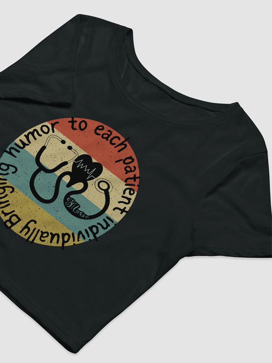 Bringing humor to each patient individually Crop Tee product image (13)