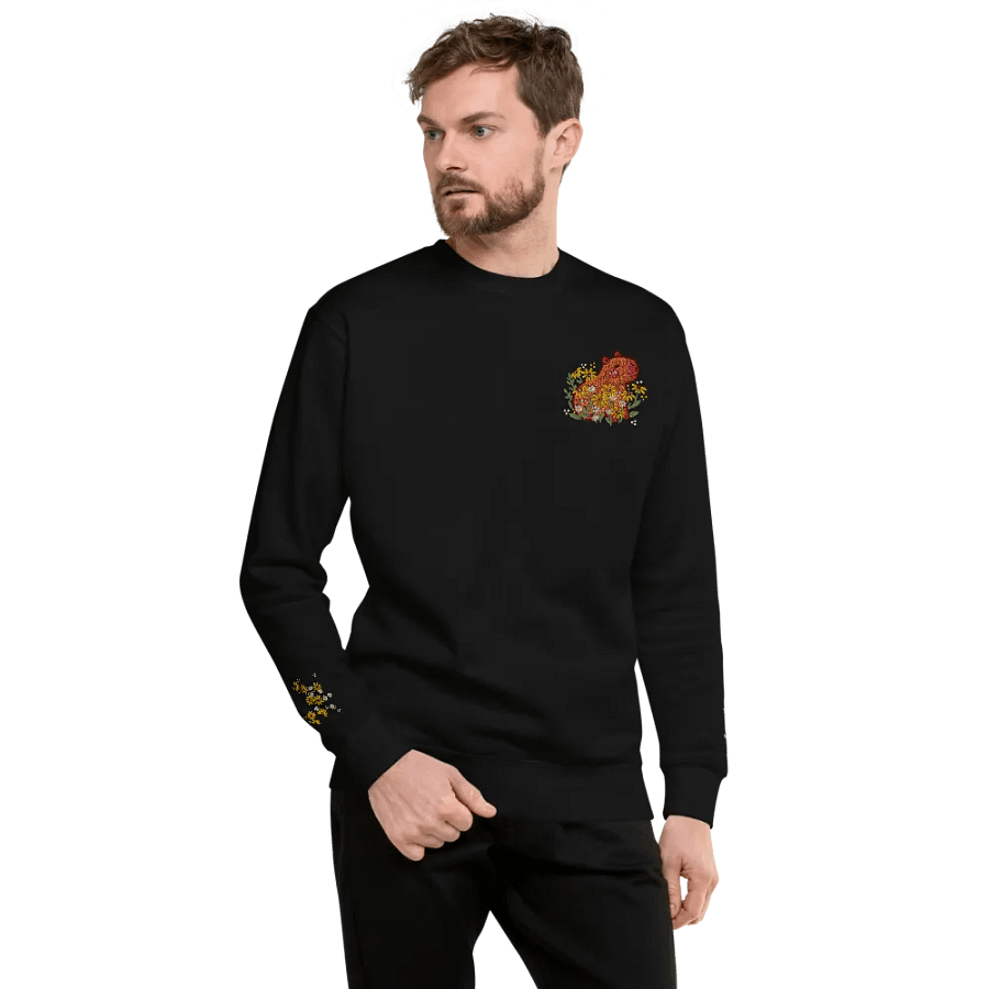 Whimsical Capybara Daisy Sweatshirt product image (5)