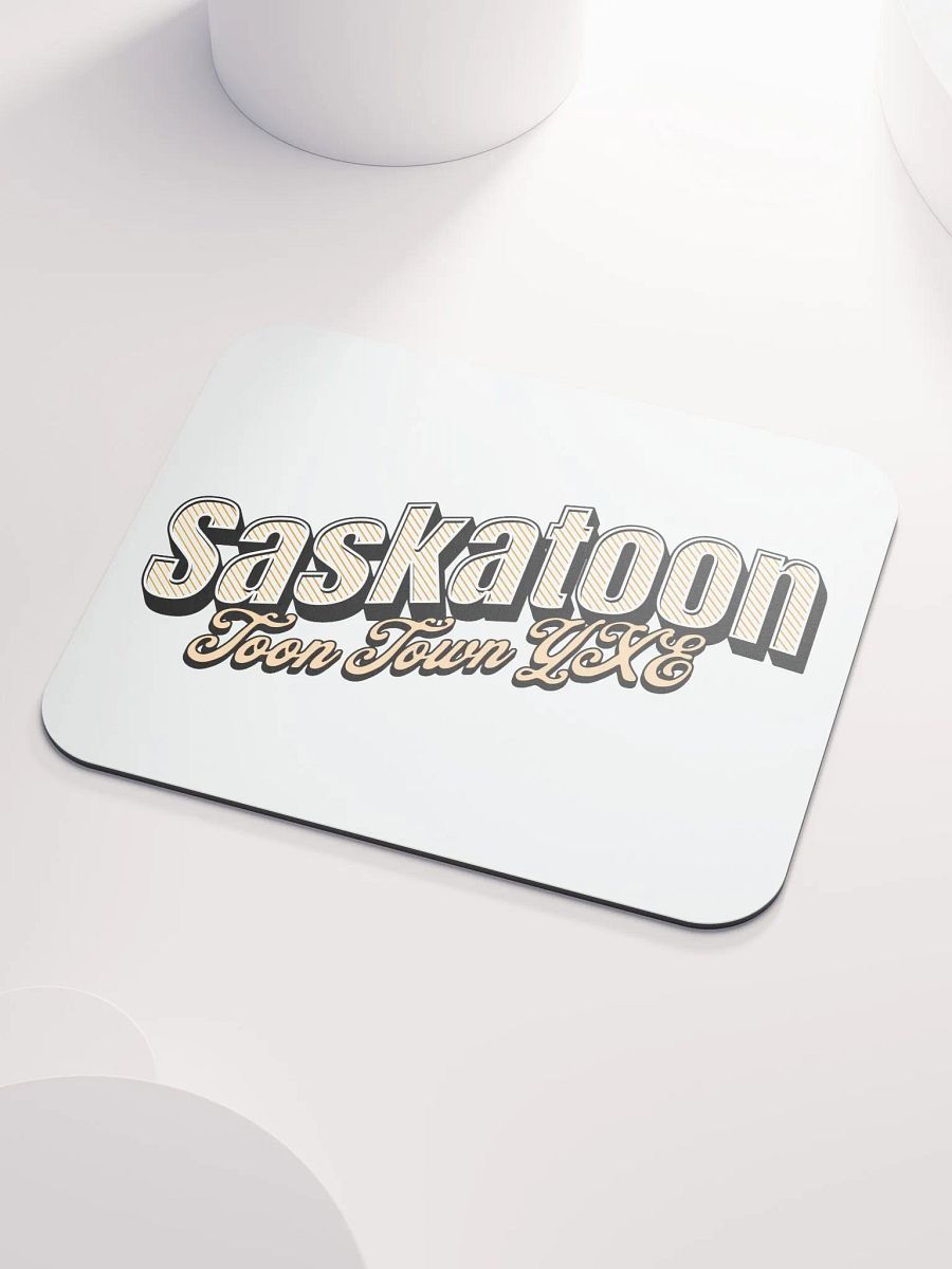 Saskatoon Toon Town YXE Mouse Pad product image (3)