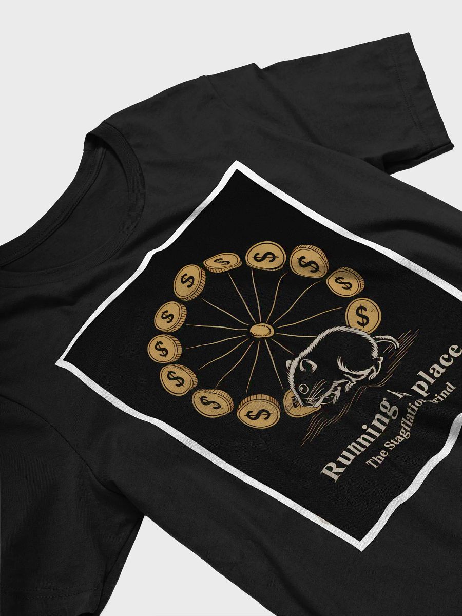Stagflation Grind Rat Wheel T-Shirt product image (3)