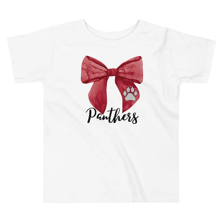 Toddler Girls Panthers Football T-Shirt (Homemade) product image (3)