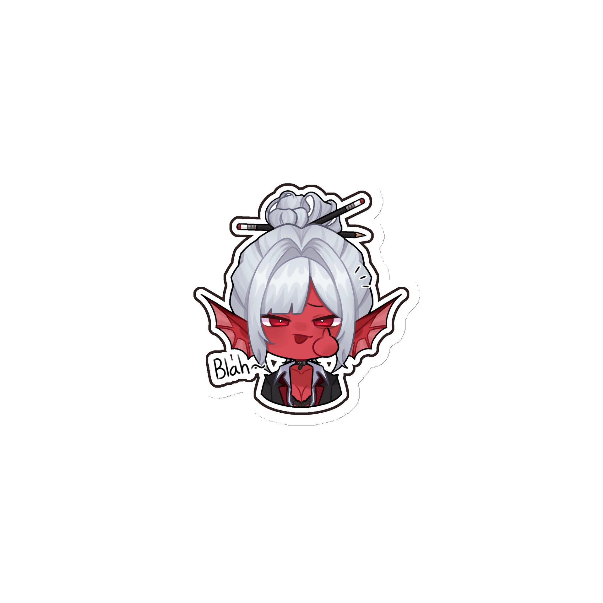 Blah Emote Magnet product image (1)