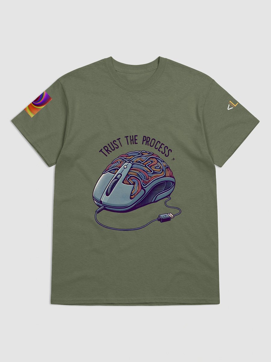 Trust the Process – Pixel Tech Wired Mouse T-Shirt product image (2)