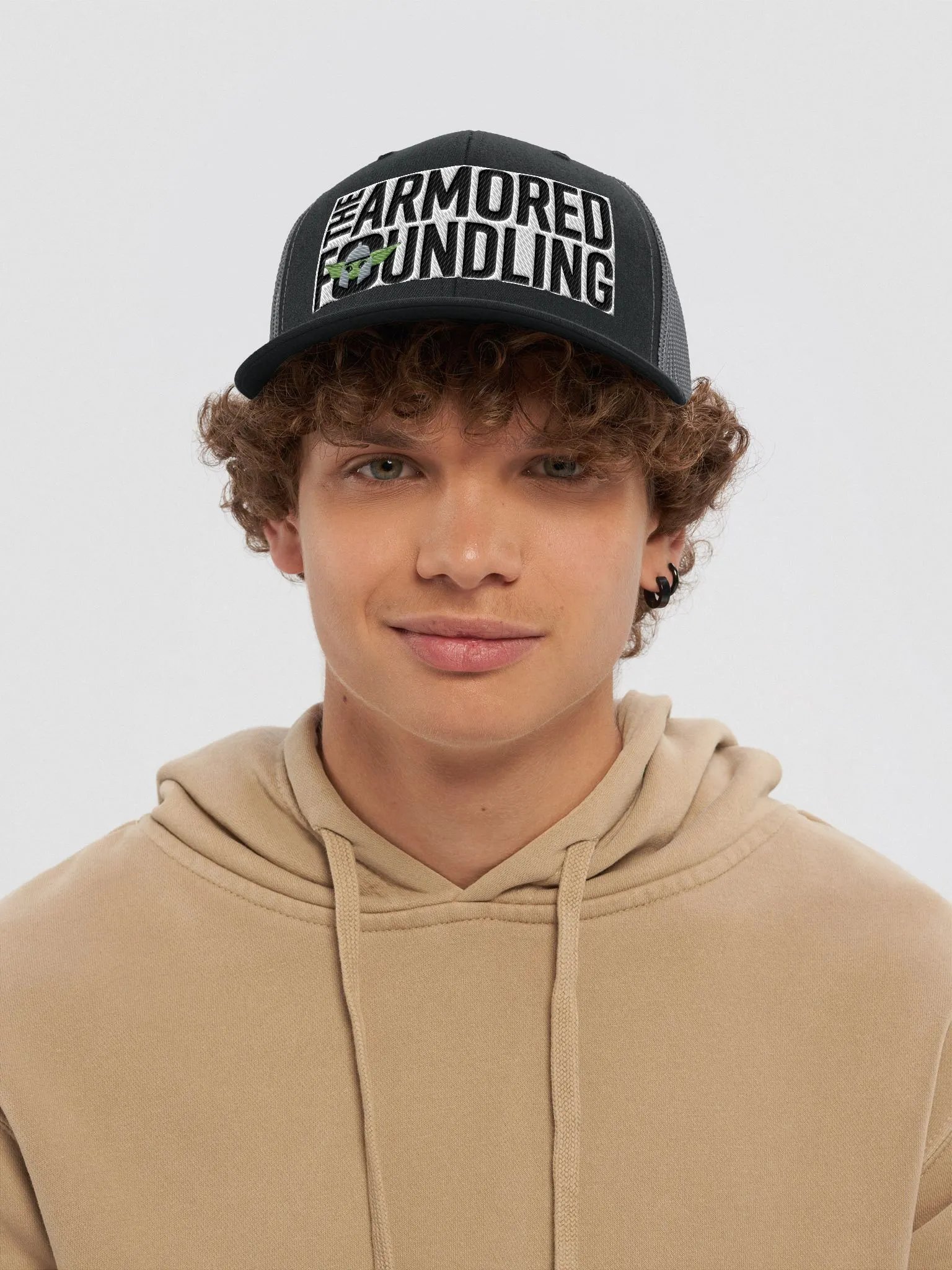 Trucker hat TAF Black product image (6)