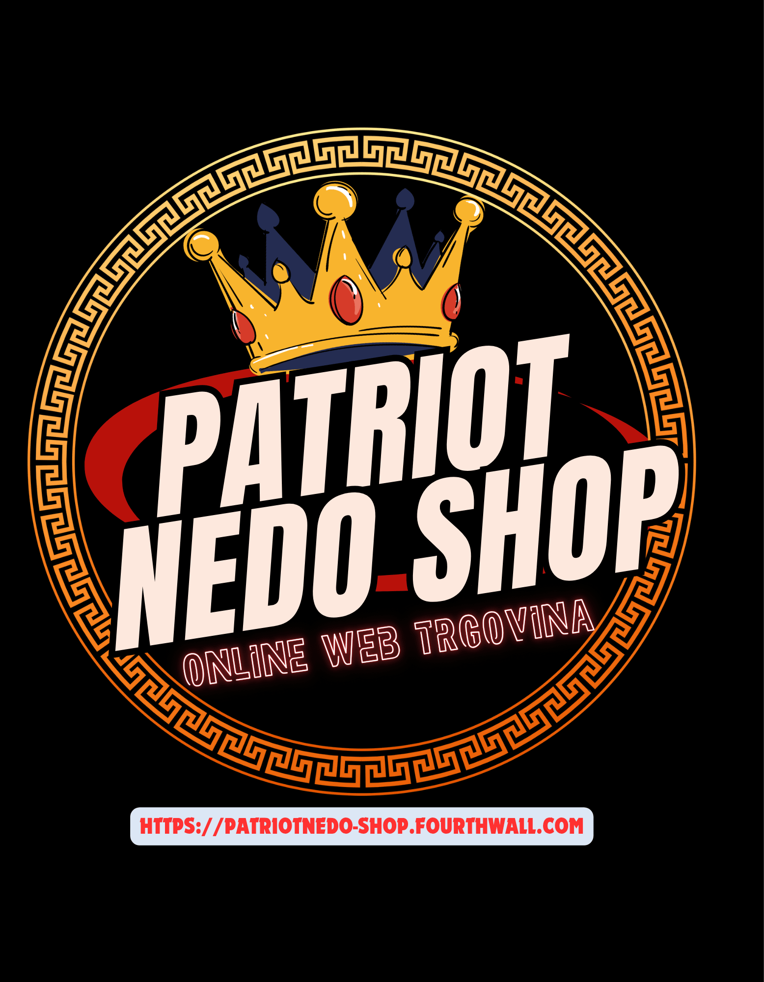 Crowned Patriot Boss Tee product image (11)
