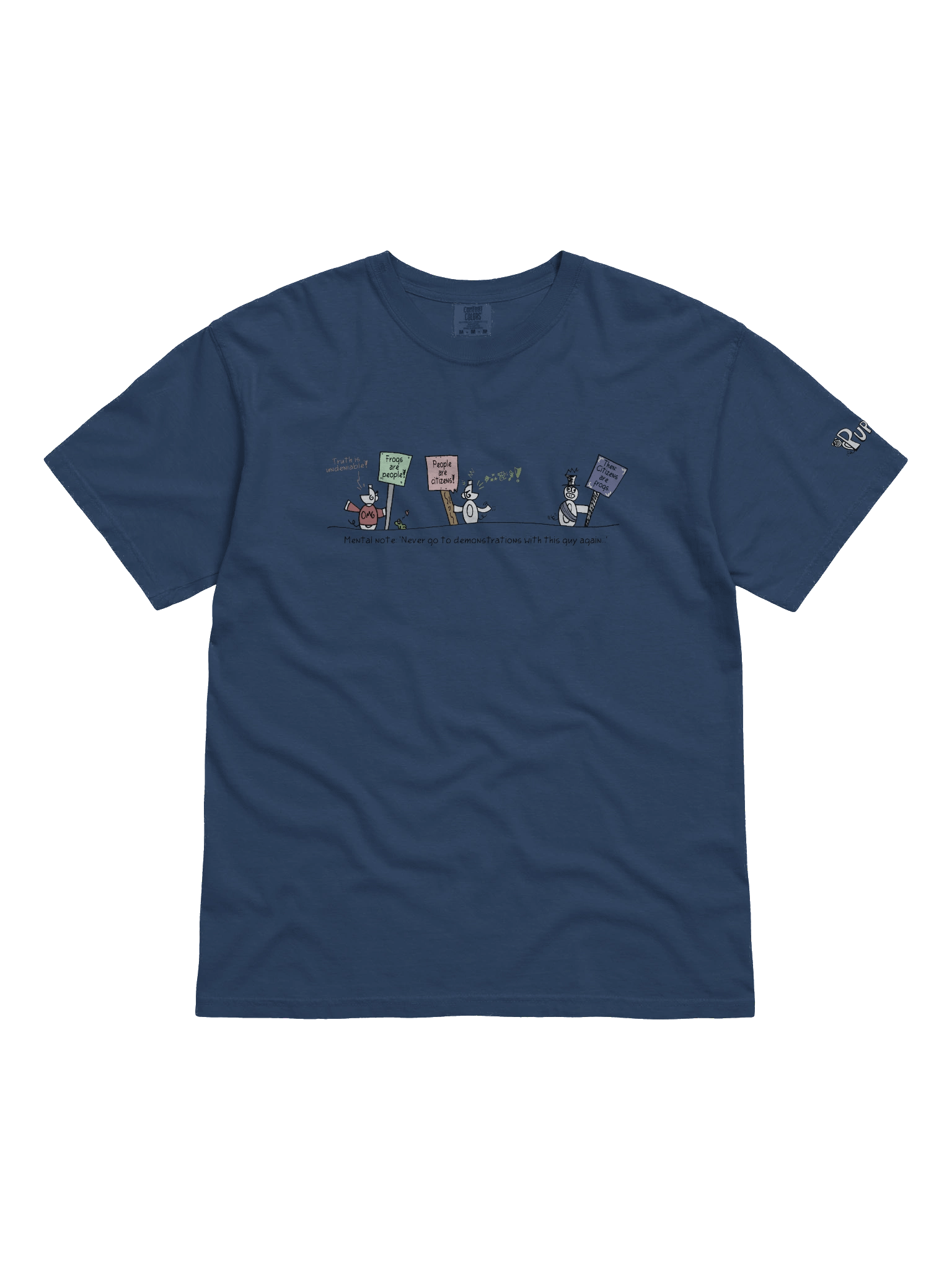 'Citizens are frogs' Pupsies! Heavyweight T-Shirt product image (6)