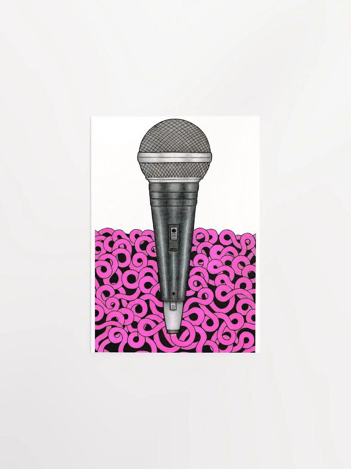 Mic Check print product image (1)