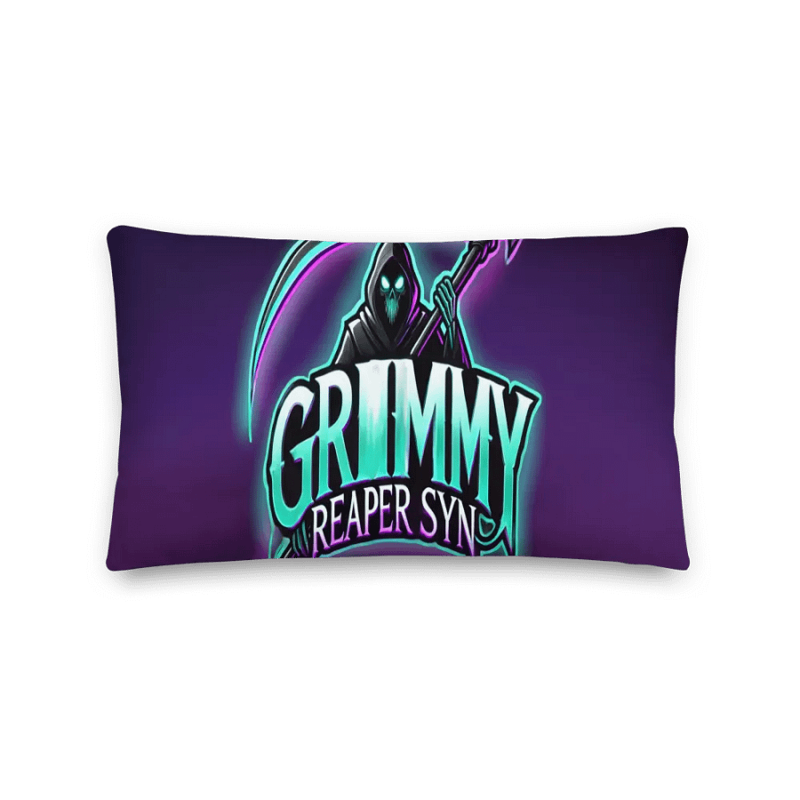 GrimmyReaperSyn: Embrace the Shadows Pillow product image (8)