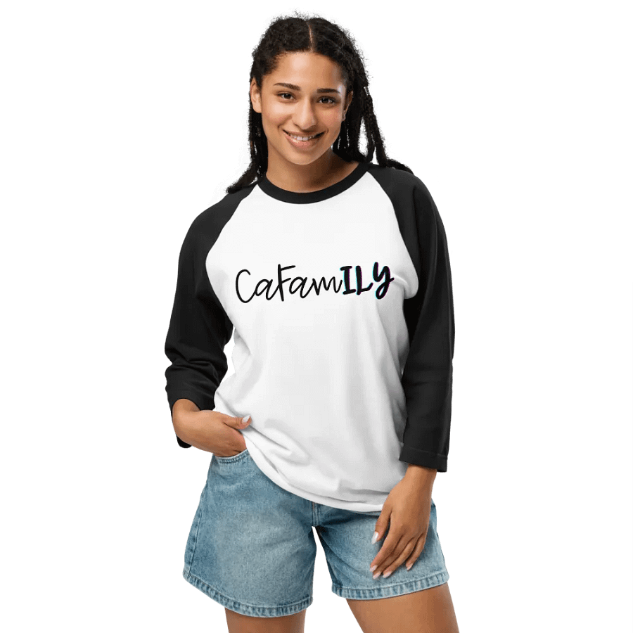CaFamILY Raglan Sleeve T-Shirt product image (6)