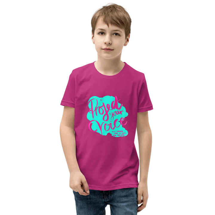 Project your voice - Tshirt product image (1)