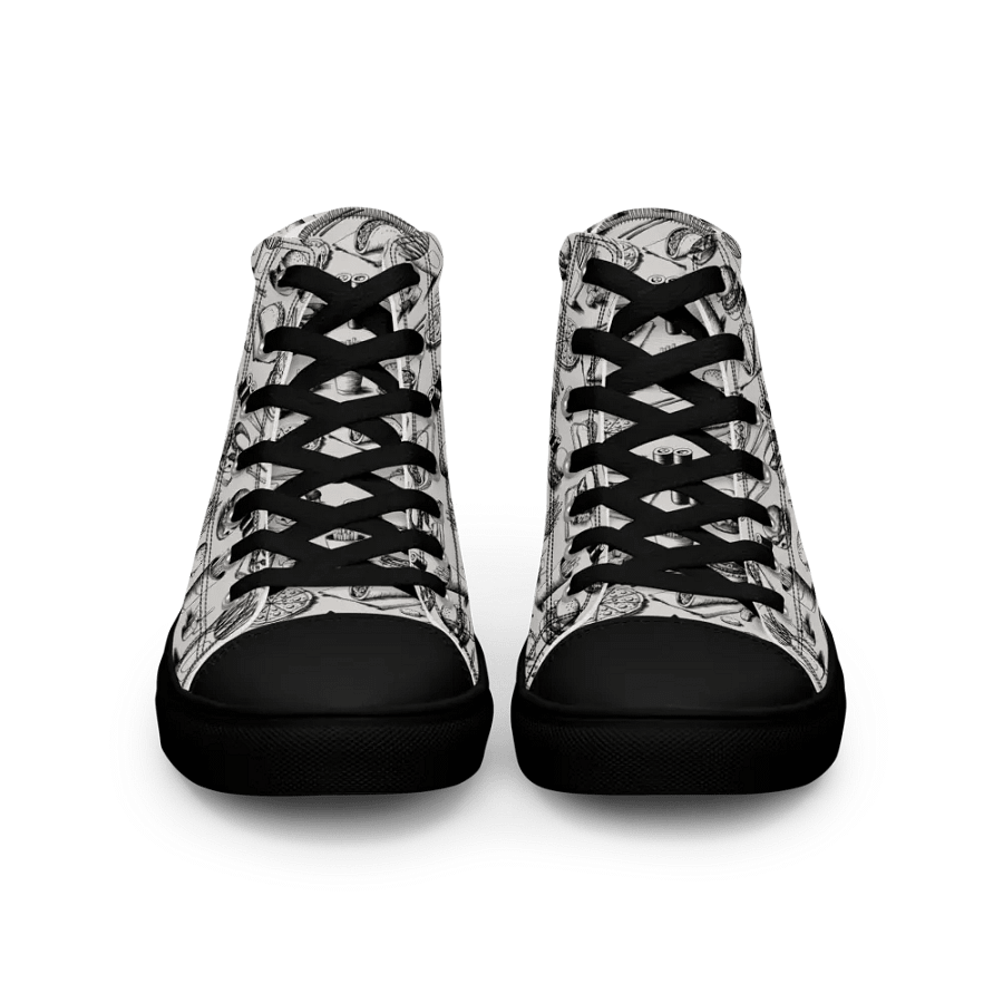 Fast Food High Top Old White/Red/Black Male product image (7)