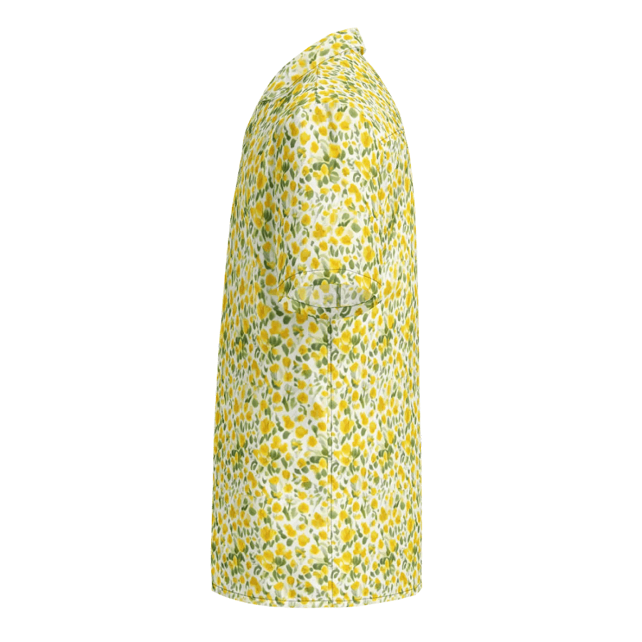 Floral Pattern Buttercup Flowers Hawaiian Shirt product image (3)