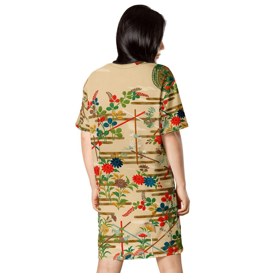 Vintage Painting. T-Shirt Dress product image (2)