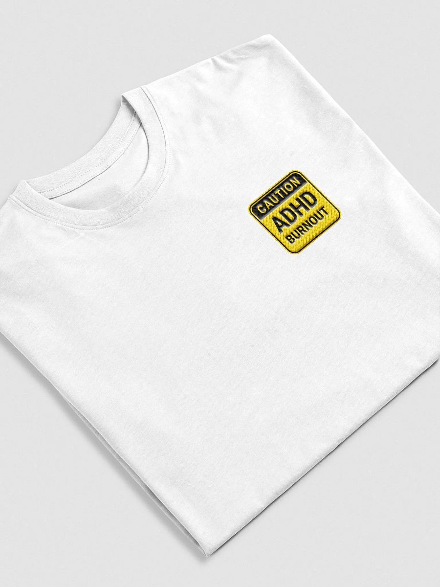 CAUTION: ADHD BURNOUT Heavyweight Tee product image (4)