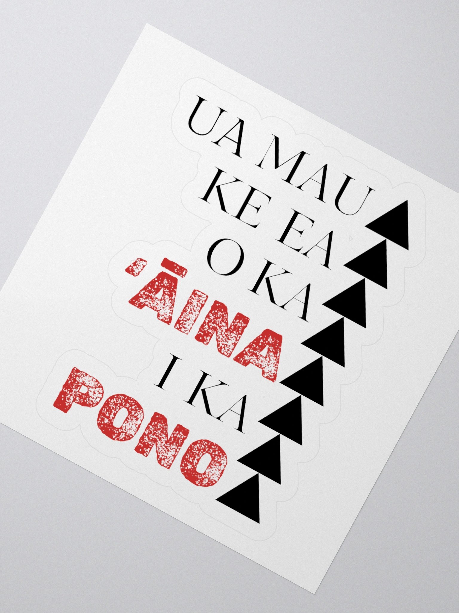 Stickers- Ua Mau Ke Ea O Ka Aina I Ka Pono product image (5)