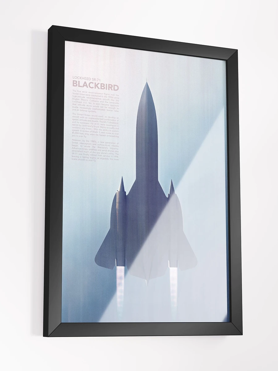 SR-71 Blackbird Framed Art product image (3)