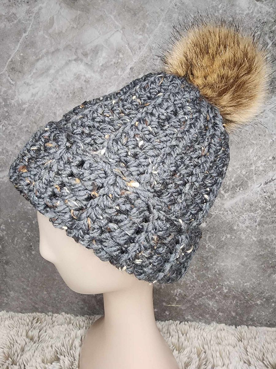 JN Crochet Unisex Beanie, Speckled product image (2)