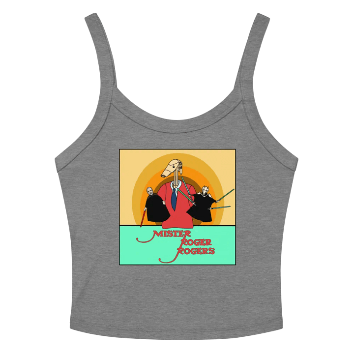 Mister Roger Rogers Crop Tank product image (2)
