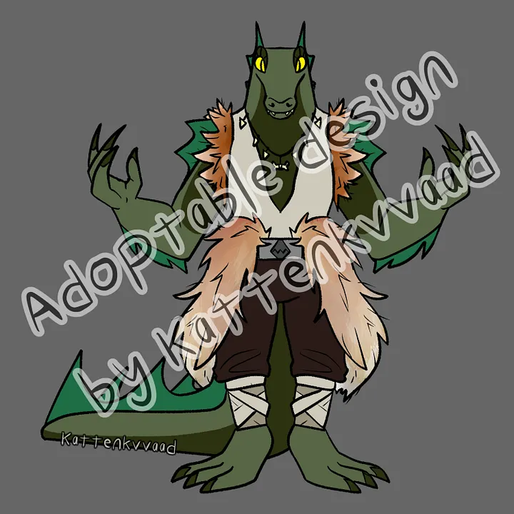 ADOPT - Lizardfolk product image (1)