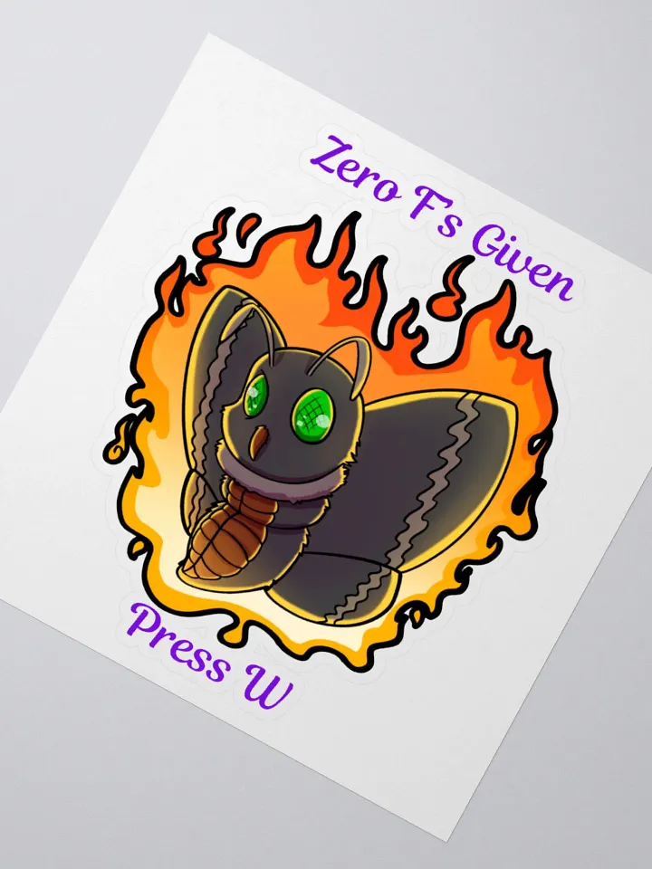 Zero F's Given Sticker product image (5)