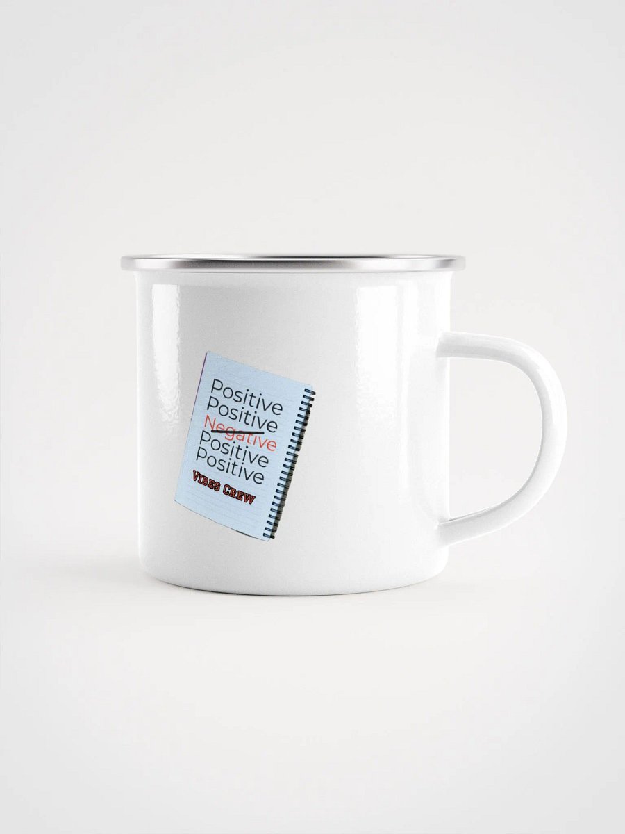 Positive Vibes Crew Mug 12oz product image (1)