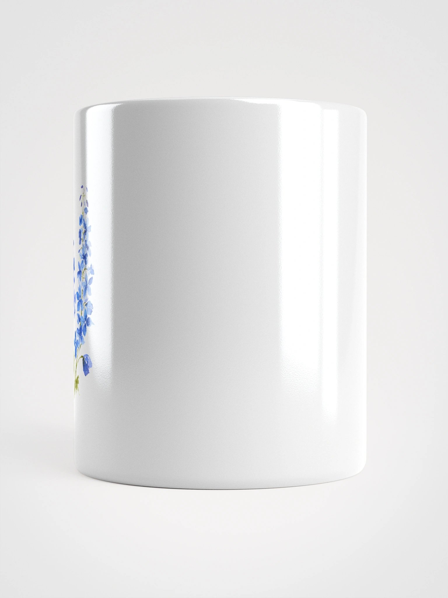 Blue Delphinium Floral Mug product image (5)