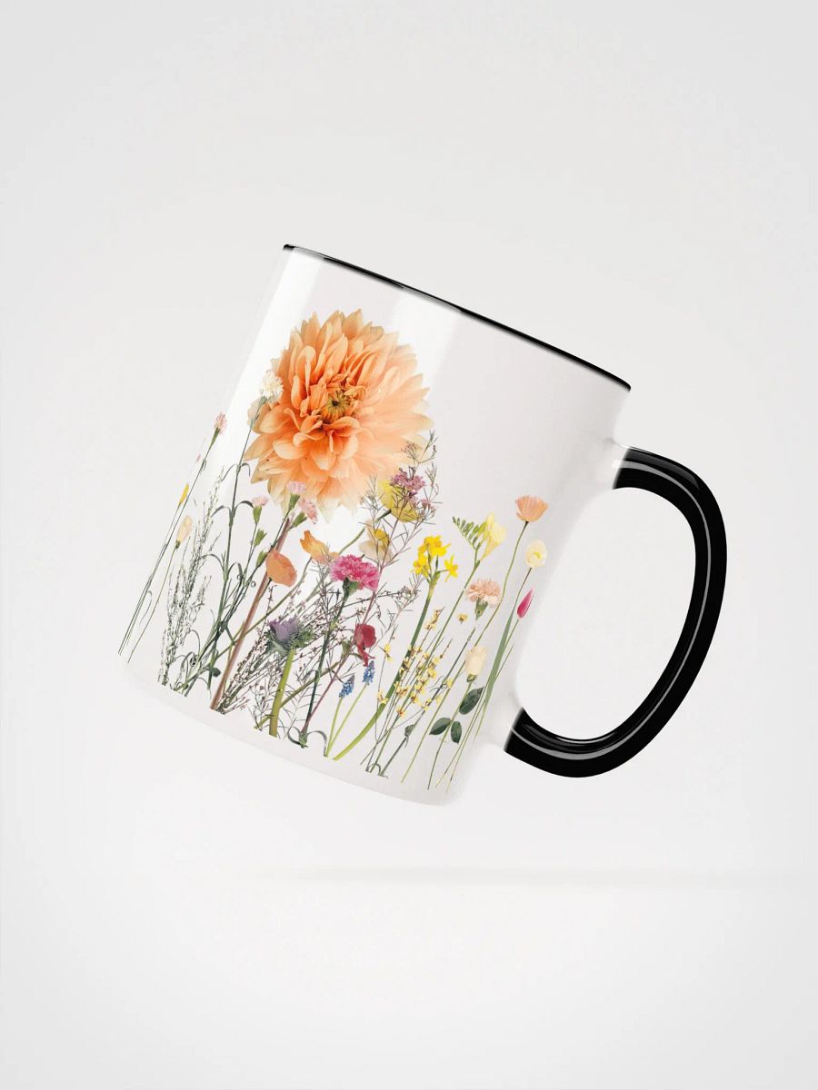 Vibrant Blooms Ceramic Mug product image (3)