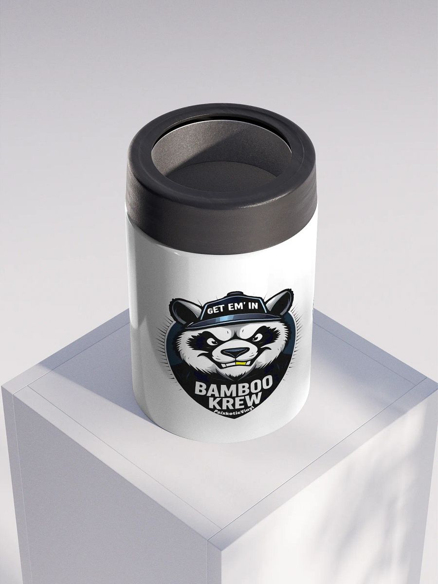 BAMBOO KREW Badge Stainless Steel Koozie product image (4)
