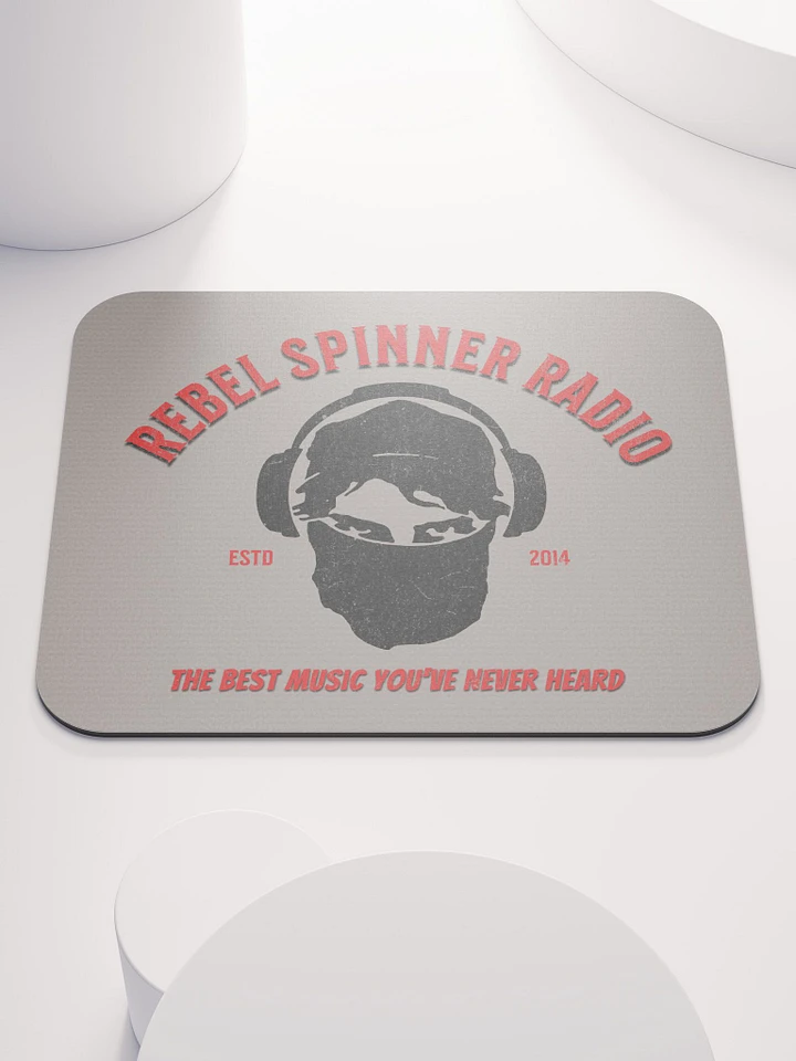 Rebel Spinner Radio Mousepad product image (1)